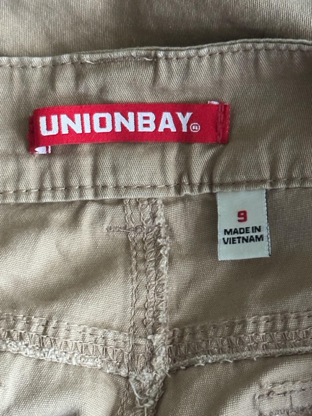 NWT Unionbay Women's Tan Casual Shorts size 9 - Picture 6 of 7